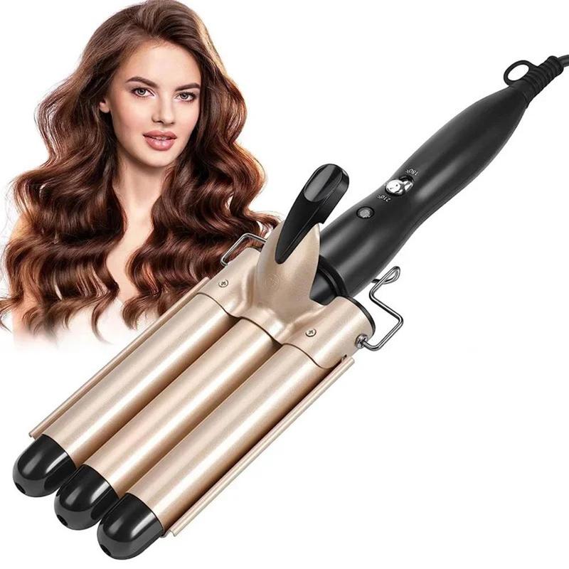 22 25mm Electric Hair Curler, 1 Count Professional Ceramic Hair Curler, Hair Styling Tool for Home & Salon Use, Hair Curling Iron for Women & Girls