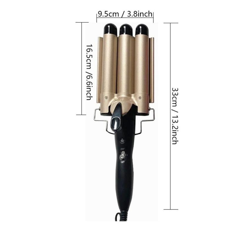 22 25mm Electric Hair Curler, 1 Count Professional Ceramic Hair Curler, Hair Styling Tool for Home & Salon Use, Hair Curling Iron for Women & Girls