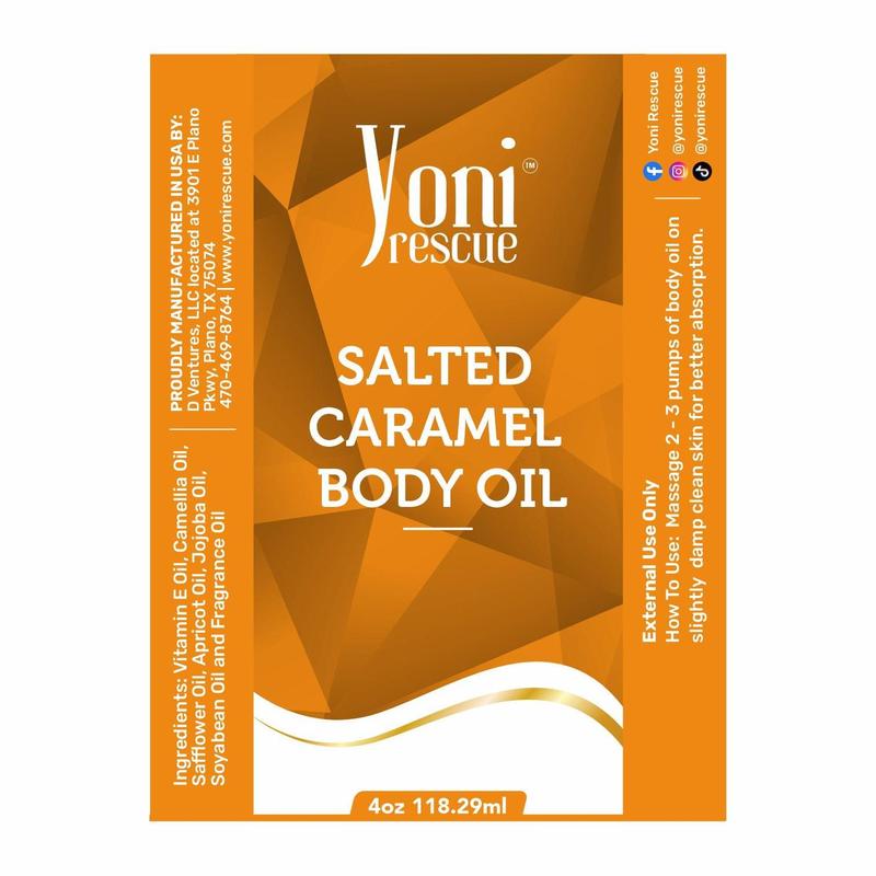 Salted Caramel Body Oil