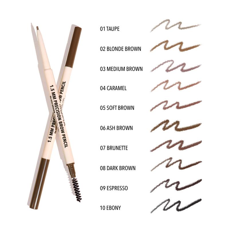 Precision Brow Pencil (009, Espresso) for Flawless Eyebrow Makeup