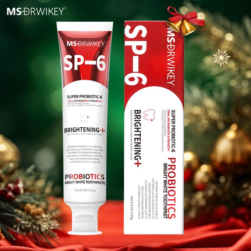 MSDRWIKEY SP-6 Toothpaste | Professional Oral Care, Fresh Breath, Perfect Christmas Stocking Stuffer