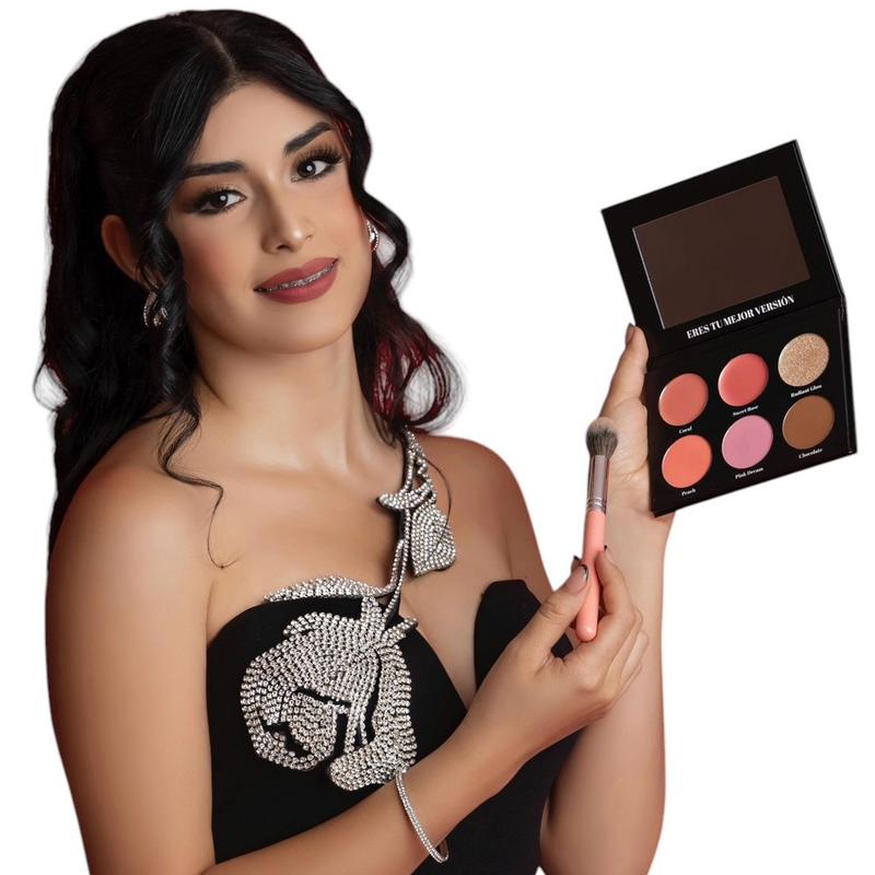 Blush Palette for Women - Perfect for Eyeshadow and Makeup