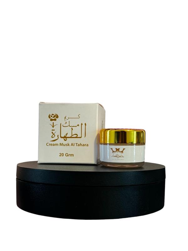 Nabeel Perfumes | Musk Al Tahara Oil + Cream Bundle | 12 ml Oil | 20 g Cream | Oud and Musk Fragrance