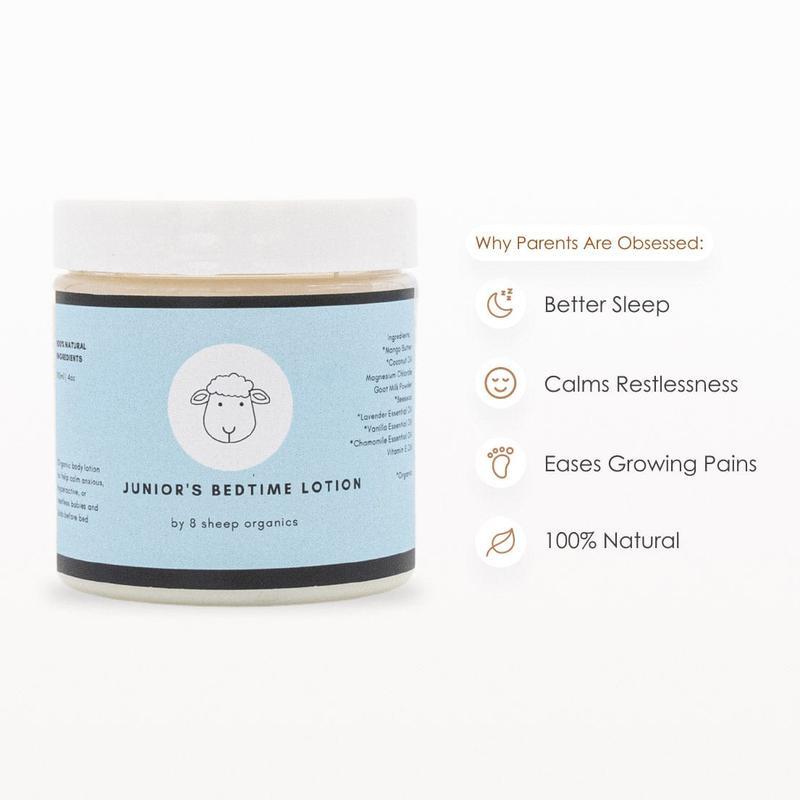 Junior’s Bedtime Lotion with Deep Sea Magnesium for Calm SleepJunior's Bedtime Lotion