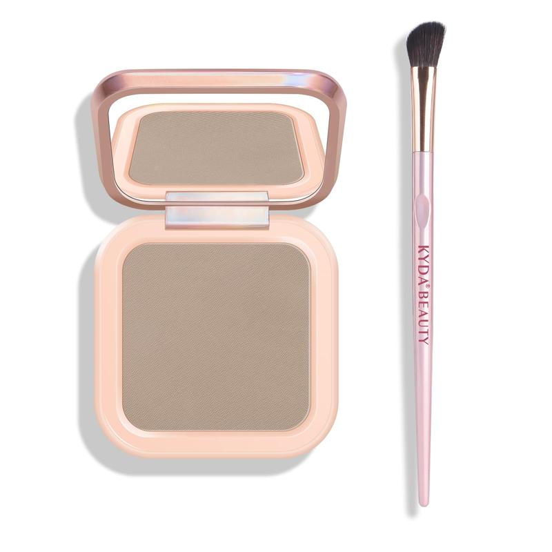 Face Highlighter Palette, High Glossy Face Illuminator Palette, Narutal Glow Finish, Pearl Shimmer Smooth Baked Powder, Lasting Sparkling Highlighter Makeup-SUN GLOW