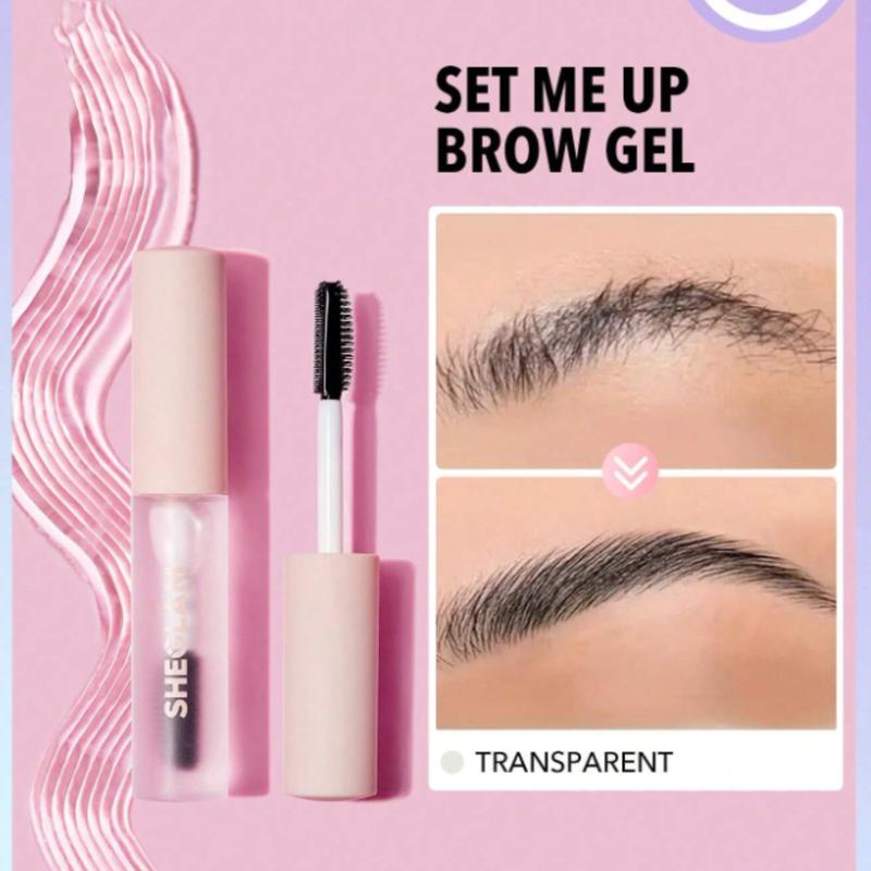 SHEGLAM Set Me Up Brow Gel - Long Lasting, Waterproof Clear Eyebrow Gel