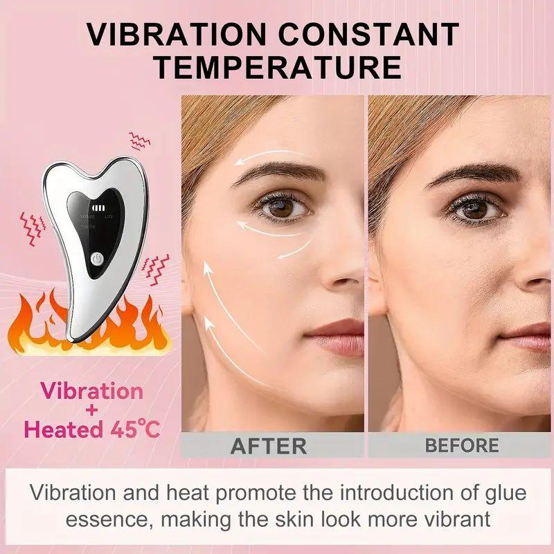 Electric Face Massager, 1 Count Beauty Massager for Soothing Skin, Face Skin Care Massaging Tool for Women & Girls, Facial Beauty Appliance