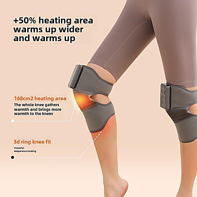 3-in-1 Heated Knee Shoulder Elbow Massager, 1 Box Knee Relief, Multi-functional Heated Massager with 3 Massage Modes, Personal Care Appliances, Christmas Gift