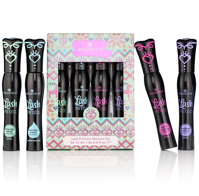 essence | Lash Princess Mascara Set | 4 Vegan & Cruelty-Free Mascaras | False Lash Effect, Waterproof, Curl & Volume, Sculpted  Makeup Color