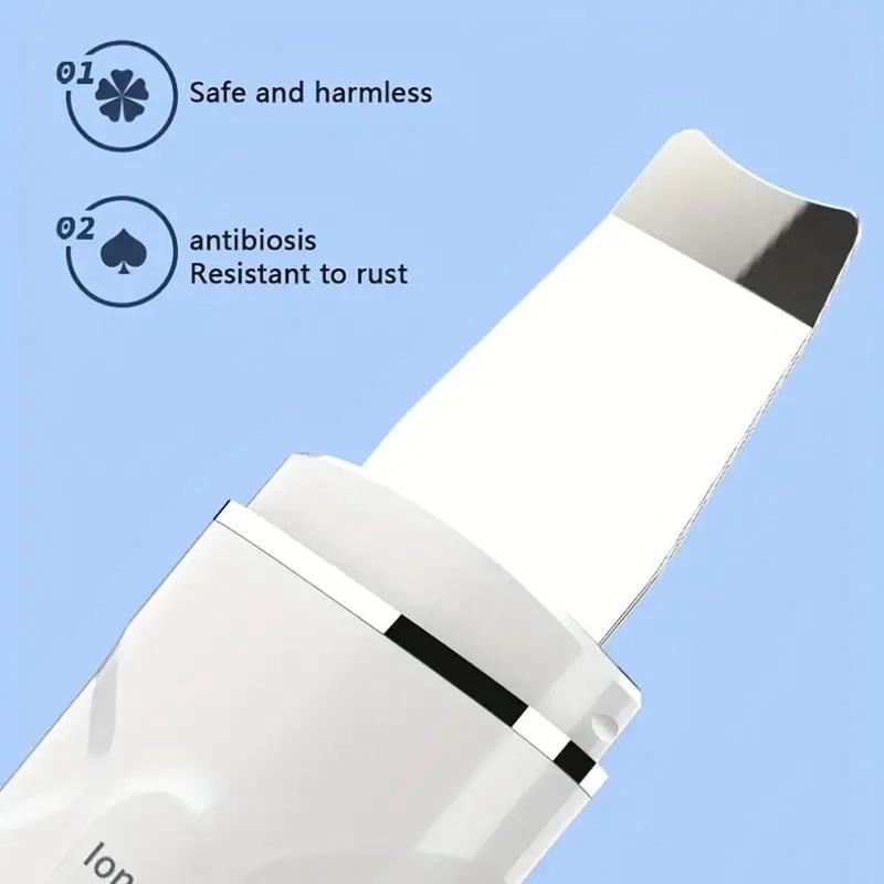 Ultrasonic Skin Scrubber Vibration Face Spatula Blackhead Remover Shovel Clean Cavitation Peeling Facial Lifting Comfort