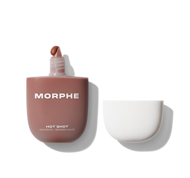 Morphe Hot Shot Sun Drops, Bronzer Drops, Bronzing Drops, Buildable Bronzer