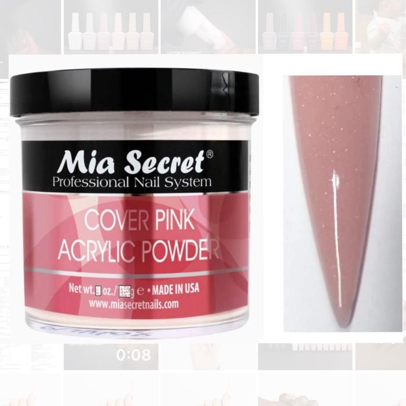 Mia Secret Cover Pink Acrylic Powder 2oz