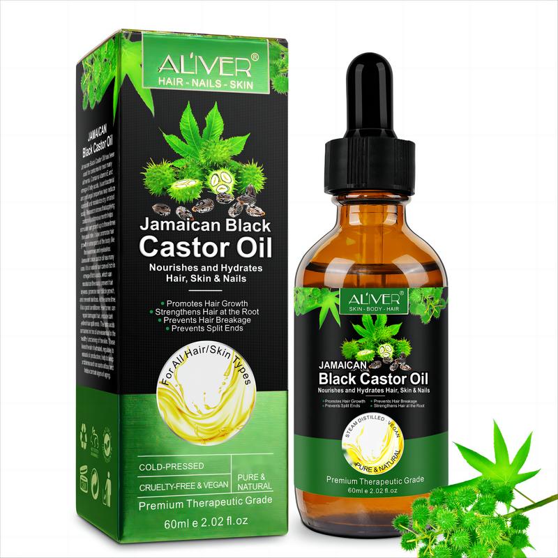 Aliver Jamaican Black Castor Oil for Hair & Skin (60ml)