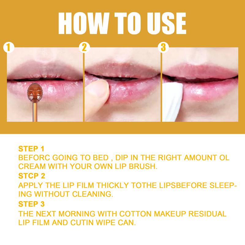 Honey Lip Mask Moisturizing exfoliating Lip Care Bee Lip Balm Moisture Skincare labello kaja  lip oil