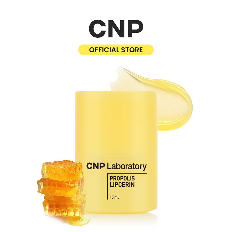 [CNP Official Shop] Honey Lip Butter, Propolis Lipcerin, Hydrating, Gentle Exfoliation, Deep Nourish, Revitalizing Dry Lips, Shea Butter, Korean Skin Care (0.5 fl.oz   15ml)