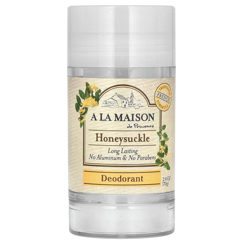 A La Maison de Provence Deodorant, Honeysuckle, 2.4 oz (70 g)