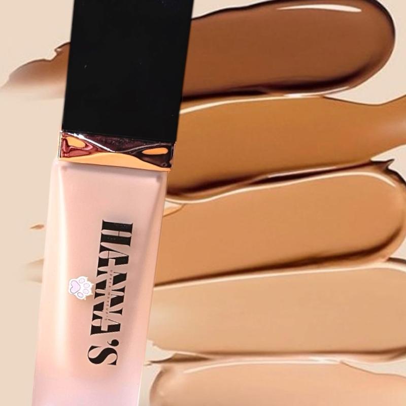 Liquid Foundation with SPF 15 Coverage for Perfect Makeup - Concealer