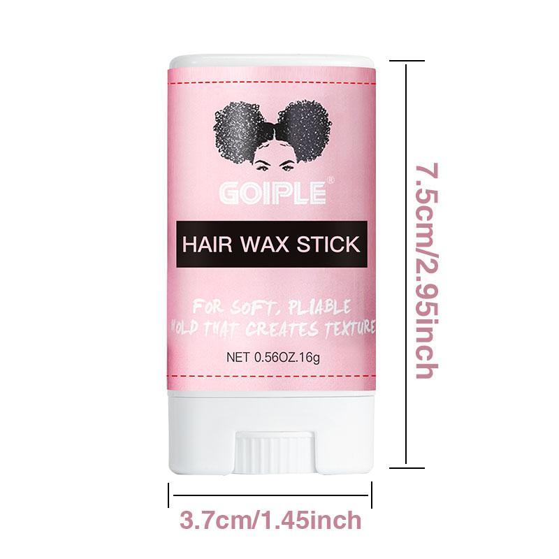 Long Lasting Hair Wax Stick, Frizz Control Hair Styling Wax Cream, Fly Away Hair Tamer for Women & Men, Hair Edge Control Wax Stick, Christmas, Christmas Gift