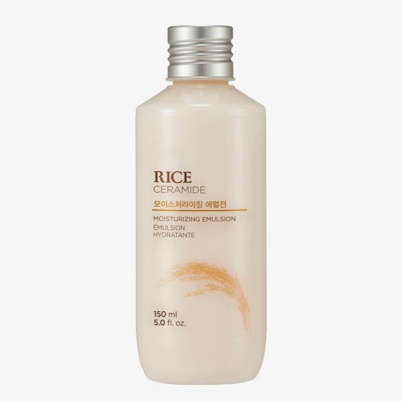 The Face Shop Rice Ceramide Moisturizing Emulsion - Rice Extract - Lightweight Toners Moisture Skincare