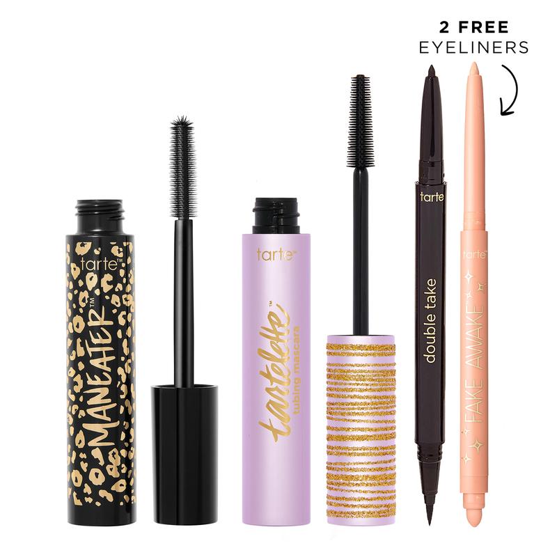 tarte top hits mascara and liner 4 piece set