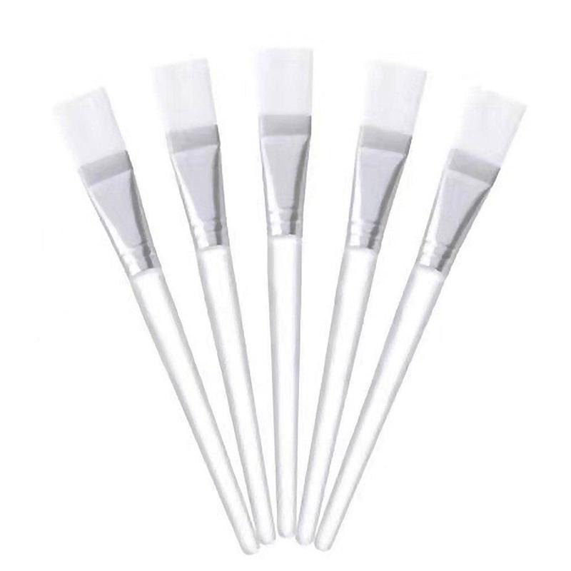 Clear Face Mask Brush, Soft Bristle Long Handle Facial Mud Mask ​Applicator Brush, Professional Beauty Tool for Home Salon