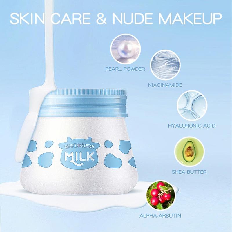 Milk Skin Face Cream, Moisturizing Whiten Oil Control Brighten Nourish Firm Skin Anti Wrinkle Creams, Beauty Aintenance Face Care Creams