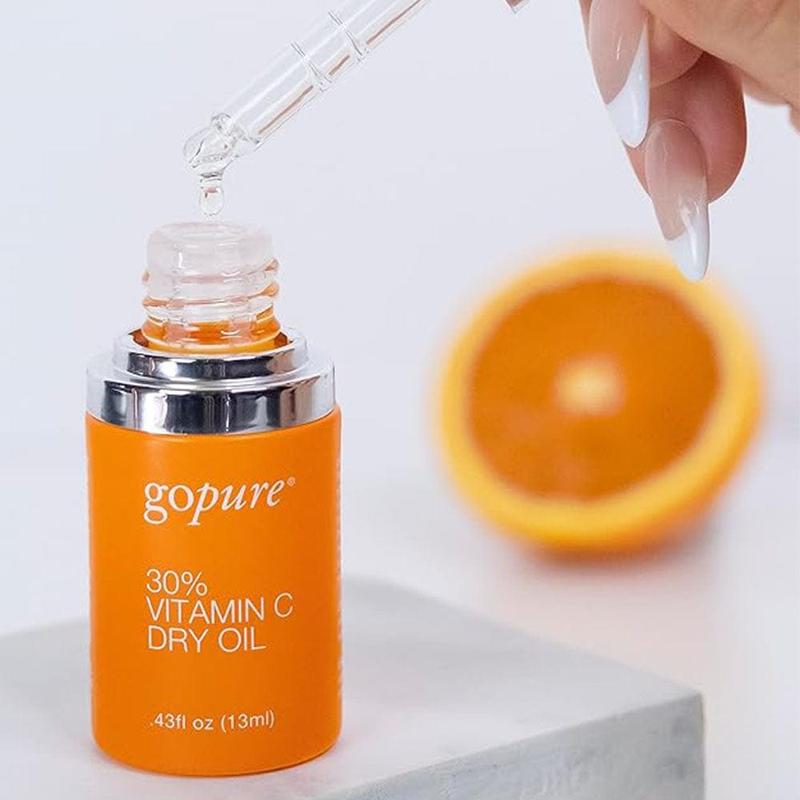 GOPURE Vitamin C Serum 30% - Dark Spot Reducer Facial Serum Evens Skin Tone - All Skin Types