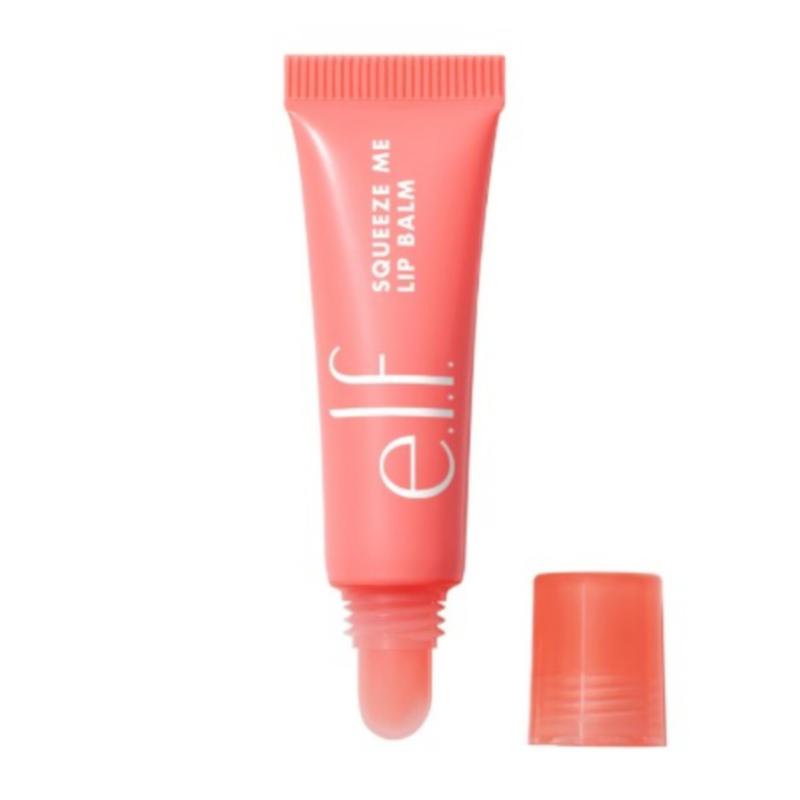 Squeeze Me Lip Balm - Moisturizing Sheer Tint Strawberry - Infused with Hyaluronic Acid - Vegan & Cruelty-Free - Skincare, Comfort