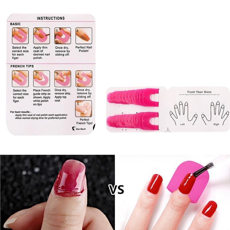 26pcs Reusable Manicure Shield Protection Cover, Nail Polish Spill Proof Protector Clip, Nail Art Accessories Manicure Tool For DIY Nail Art, Nail Kit, Christmas Gift