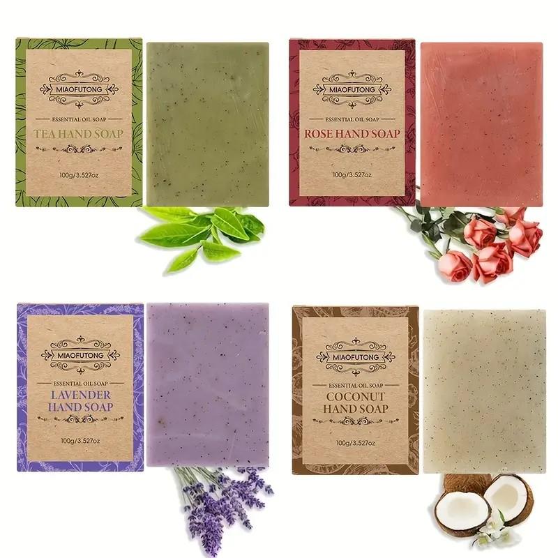 Particle soap - various fragrances for exfoliating keratin, exquisite box can be used as a gift, smooth skin, shower products