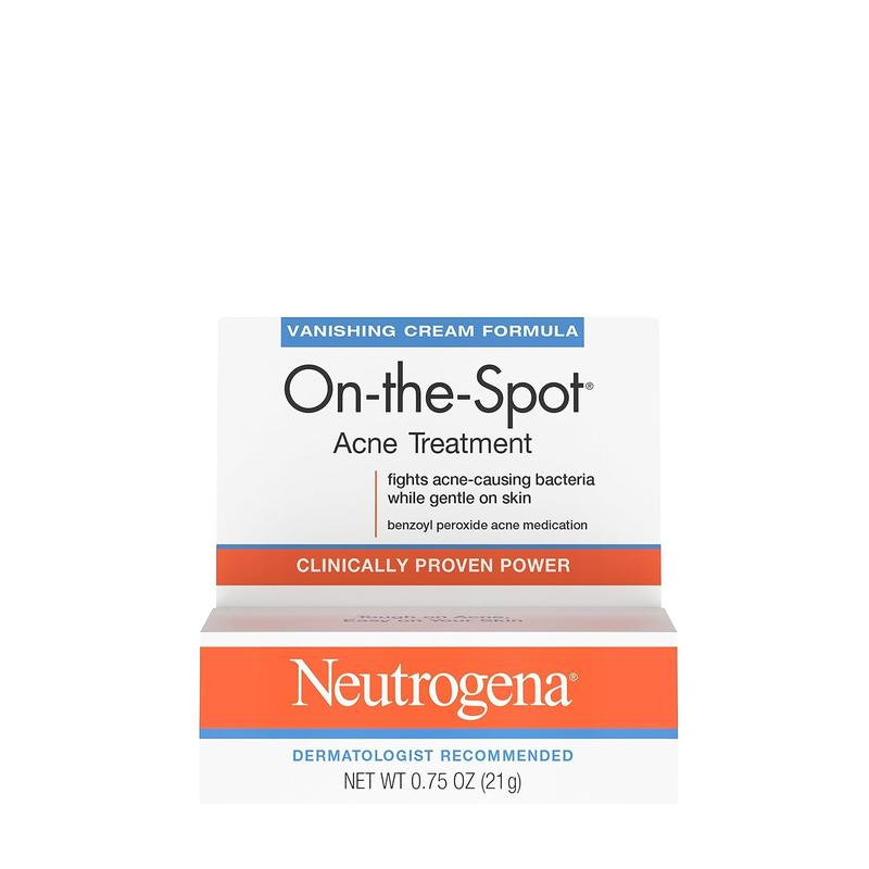 On-The-Spot Acne Treatment Gel with Benzoyl Peroxide - Gentle Face Acne Medicine for Acne Prone Skin, 0.75 Oz No brand