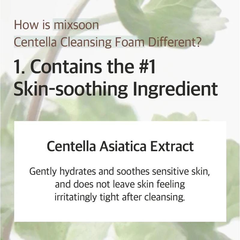 Mixsoon - Centella Cleansing Foam 150ml