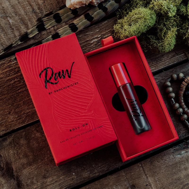 RawChemistry Men's Pheromone Cologne Roll-On- Chemical-Free and Alcohol-Free Fragrance with All-Natural Alluring and Timeless Fragrance falling love