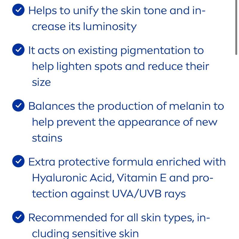 NIVEA LUMINOUS 630 ANTI-STAIN FLUID SPF 50 OF 40 ML    NIVEA FLUIDO LUMINOUS 630 ANTIMANCHAS FPS 50 DE 40 ML dark spot luminous nivea serum