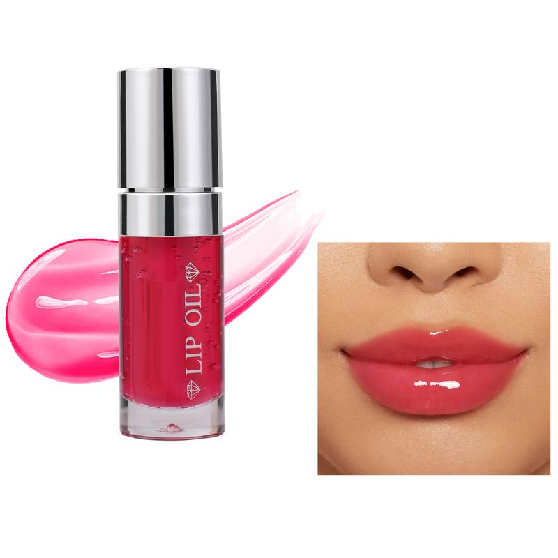 Hydrating Lip Glow Oil Lipstick Gloss Transparent Balm Natural Lip Plumper Gloss  Makeup   Skincare Moisturize Lipgloss Moisturizer Moisture