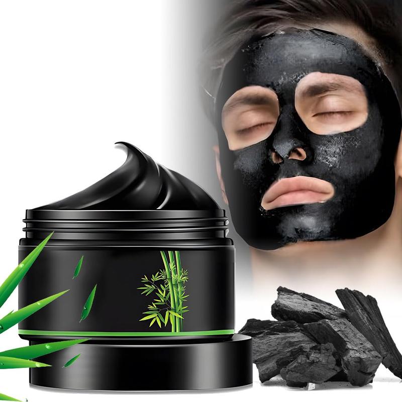 Black Head Remover Mask for face,Black Activated Charcoal Face Mask Skincare peel off, Peel off Face Mask for Blackheads and Pores Remover, Blackhead Remover Strip Facial Mask for All Skin Types, 120g