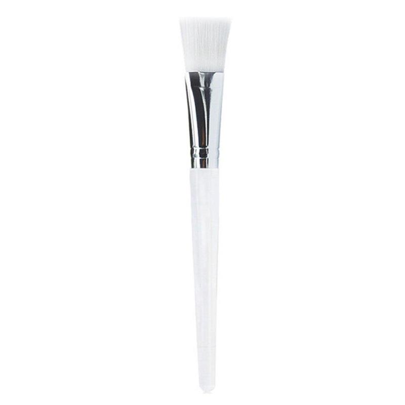 Clear Face Mask Brush, Soft Bristle Long Handle Facial Mud Mask ​Applicator Brush, Professional Beauty Tool for Home Salon