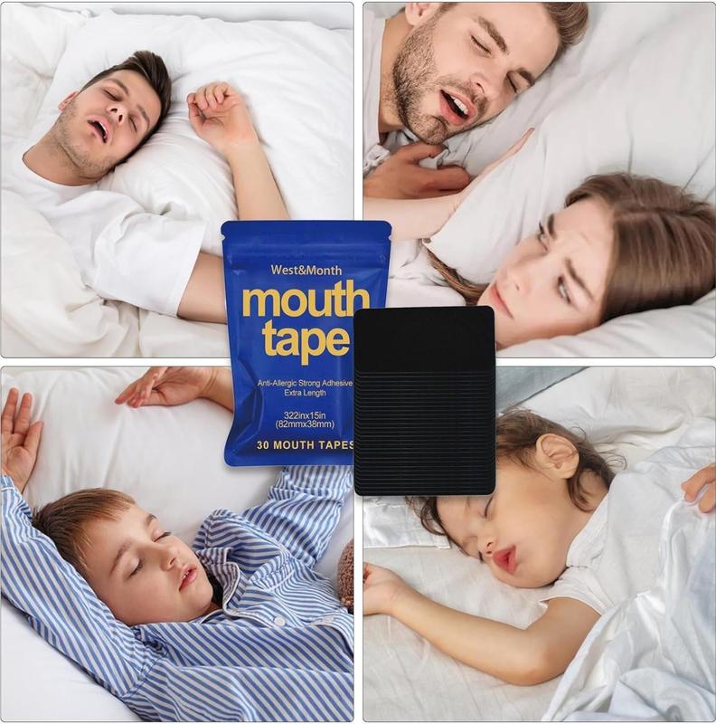 Comfort Sleep Patch, 30pcs set Anti-snoring Mouth Tape for Mouth Breathing, Anti Snoring Sleep Sticker for Daily Use Gift Skincare