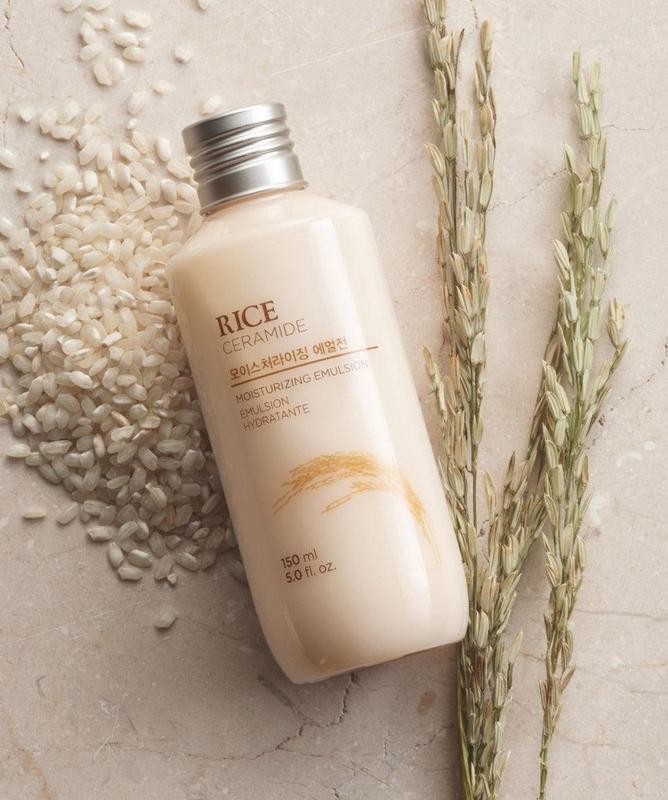 The Face Shop Rice Ceramide Moisturizing Emulsion - Rice Extract - Lightweight Toners Moisture Skincare