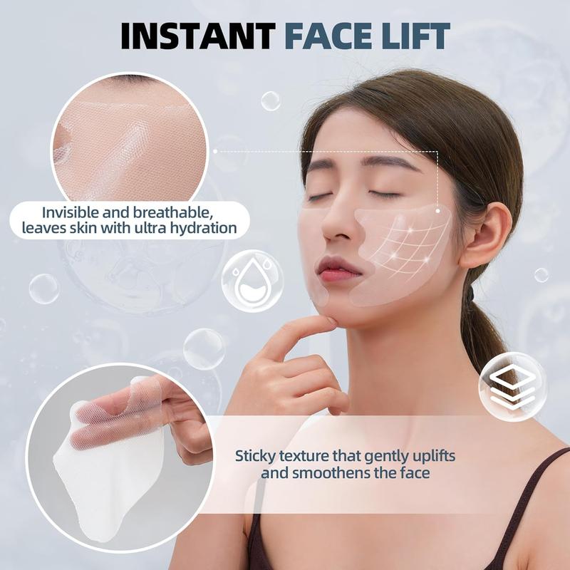 Black Friday Deals Microcrystalline Nasolabial Folds Removal Mask,V-Face Lifting Mask,Magic Strips for Face Wrinkles and Sagging Jaw,Nasolabial Fold Patch,Reduce Fine Lines,Skincare Skin Repair,Comfort,Freebies,great deals Hydrate Hydrating