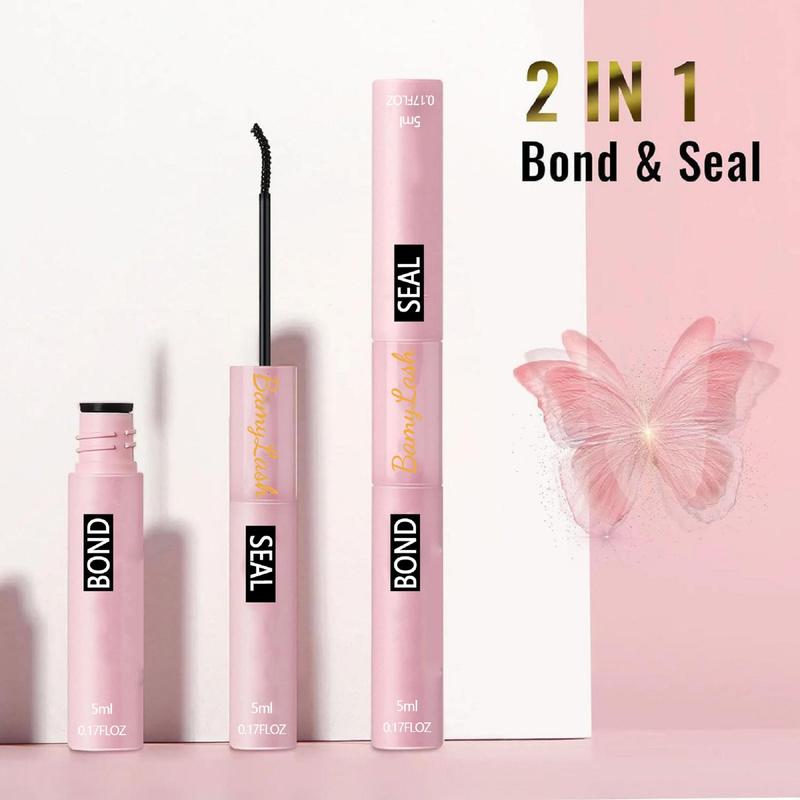 Double-ended Eyelash Glue, 1 Count Long Lasting Eyelash Bond & Seal, Eyelash Extension Glue, Professional Makeup Accessories for Women, Christmas Gift