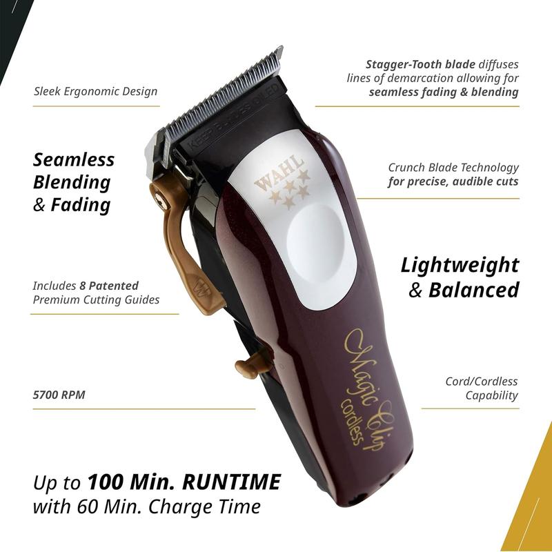 Wahl Professional 5 Star Series Cord Cordless Magic Clip