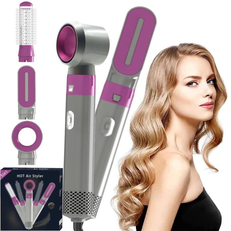 5 in 1 Hair Brush Dryer, 1 Set Hair Dryer & HairStyler, Hair Styling Tool for Women, ProfessionalHair Styling Tools for Home & Salon Use