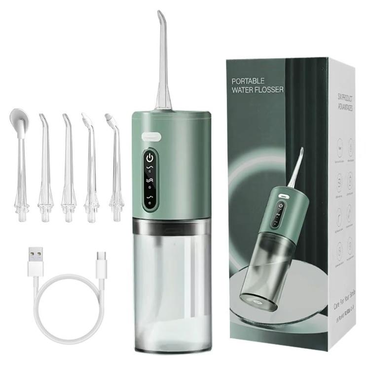 5-in-1 Cordless Rechargeable Water Flosser – Portable Oral Irrigator for Daily Teeth Care, Ideal for Home, Travel, Halloween, and Christmas Gifts