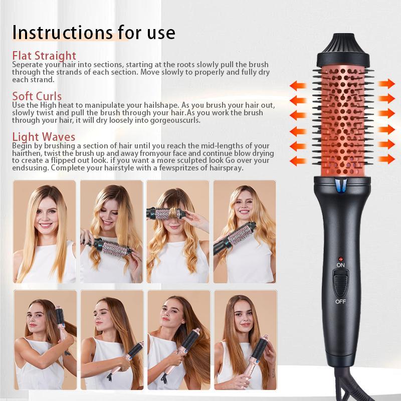 Electric Hair Curler, 1 Box Heated Hair Curling Iron, Hair Styling Tool for Home, Travel, Gift, Professional Heated Hair Styling Tool