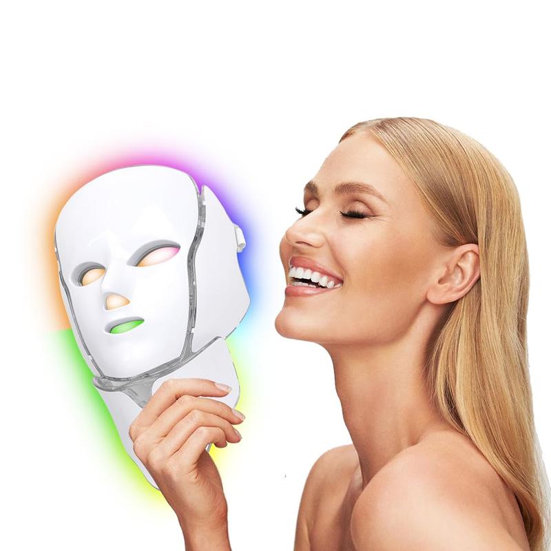 7-Color Facial Beauty Instrument for Home Travel Personal Use, Ideal for Holiday Gifts