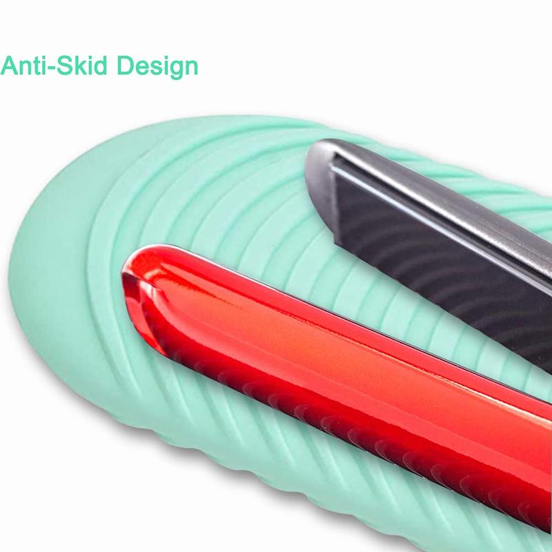 Heat Resistant Mat for Curling Iron, Flat Iron Silicone Mat Pouch for Hair Straightener, Portable Travel Curling Iron Holder for Crimping Iron, Curling Wand, Waving Iron and Hot Hair Styling Tools