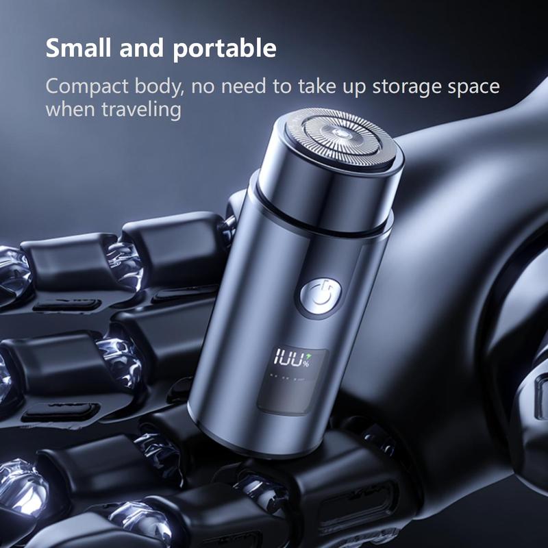 Mini Electric Shaver, Portable Pocket Size Electric Shaver, Type-C Rechargeable Electric Shaver for Men and Women, Great for Car, Travel, Office