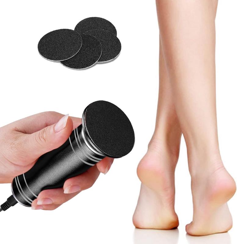 Electric Foot File, Electric Foot Dead Skin Remover, Multi-Function Pedicure Machine, Callus Removal Tool, Nail Pedicure Tool, for home, salon and nail shop, easy to carry on travel