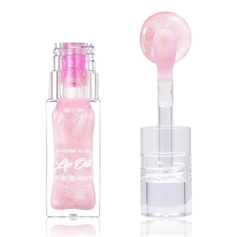 Magic Color Changing Lip Oil, Hydrating Lip Glow Oil V2, Gloss Tinted Lip Balm Transparent Lip Care, Long Lasting Nourishing Non-sticky Fresh Texture